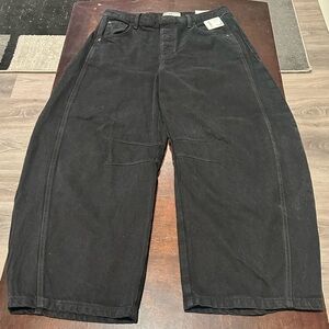 We The Free Black Flare & Wide Leg Jeans